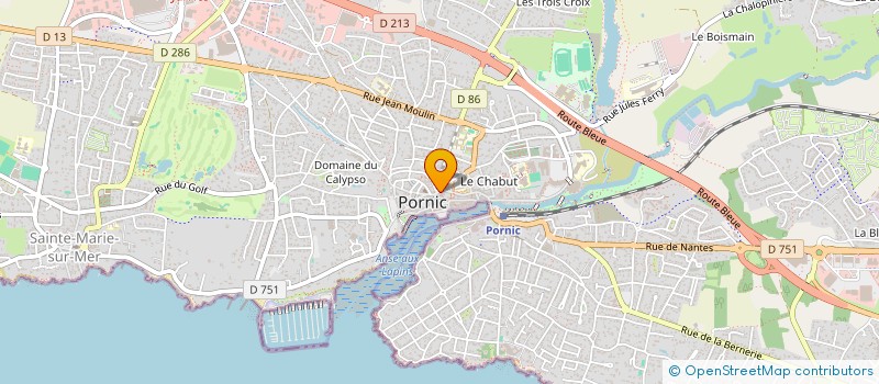 localisation de l'entreprise MADAME ISABELLE HAVARD  PORNIC