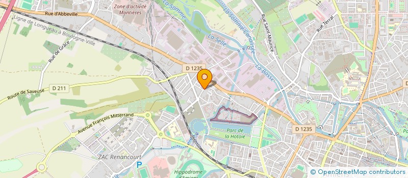 localisation de l'entreprise MADAME ISABELLE HAY à AMIENS
