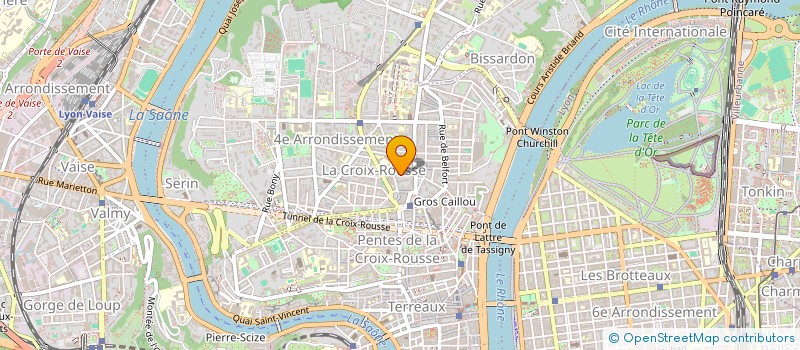 localisation de l'entreprise MADAME ISABELLE HEALY à LYON