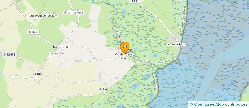 localisation de l'entreprise MADAME ISABELLE HEBERT  CHERBOURG-EN-COTENTIN