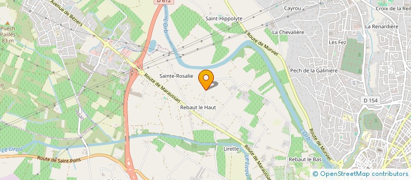 localisation de l'entreprise MADAME ISABELLE HEIJBOER à BEZIERS