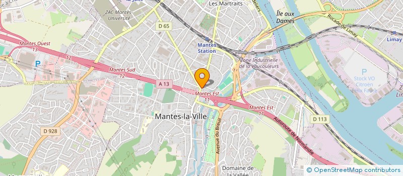 localisation de l'entreprise MADAME ISABELLE HEINRICH à MANTES-LA-VILLE