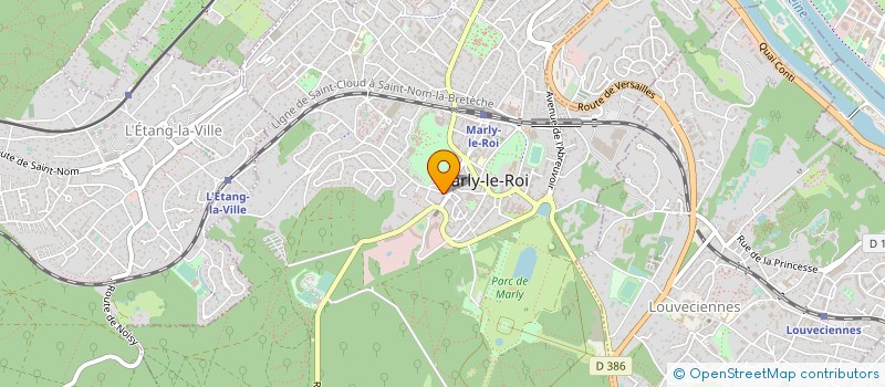 localisation de l'entreprise MADAME ISABELLE HENNIN à MAISONS-LAFFITTE