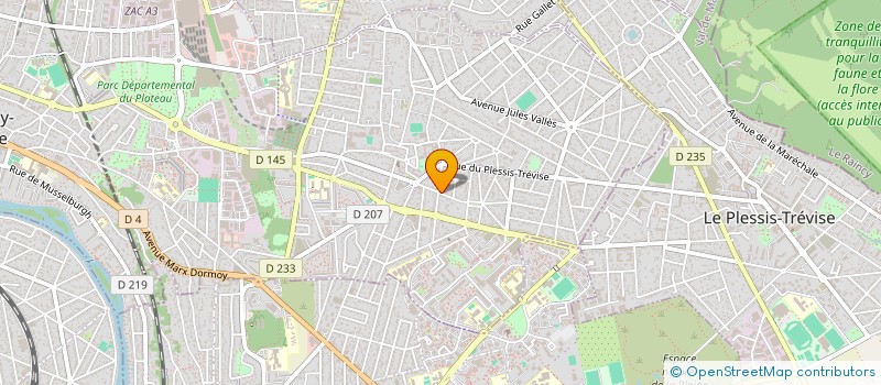 localisation de l'entreprise MADAME ISABELLE HENRIQUES à CHAMPIGNY-SUR-MARNE