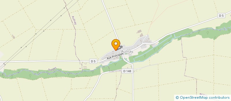 localisation de l'entreprise MADAME ISABELLE HENRY  AULNAY