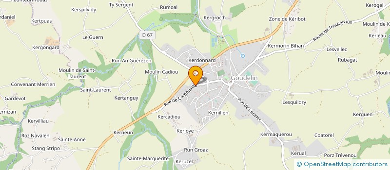 localisation de l'entreprise MADAME ISABELLE HENRY  PLEHEDEL