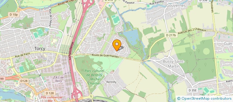 localisation de l'entreprise MADAME ISABELLE HENRY  SAINT-THIBAULT-DES-VIGNES