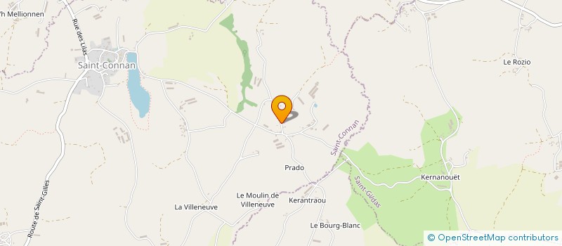 localisation de l'entreprise MADAME ISABELLE HENRY à SAINT-CONNAN