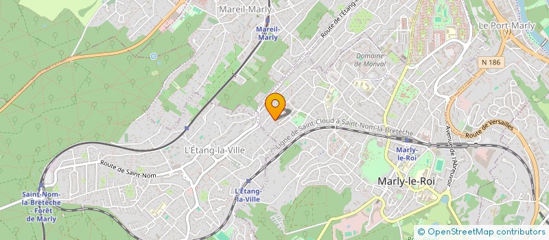 localisation de l'entreprise MADAME ISABELLE HENRY  MARLY-LE-ROI