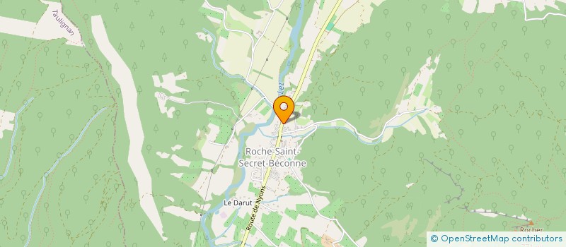 localisation de l'entreprise MADAME ISABELLE HENRY à ROCHE-SAINT-SECRET-BECONNE