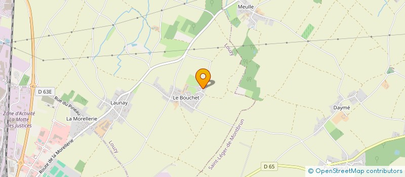 localisation de l'entreprise MADAME ISABELLE HERAULT  LOUZY