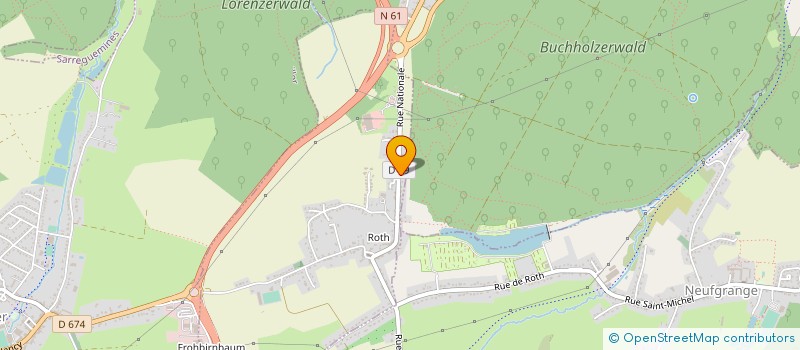 localisation de l'entreprise MADAME ISABELLE HERGES  HAMBACH