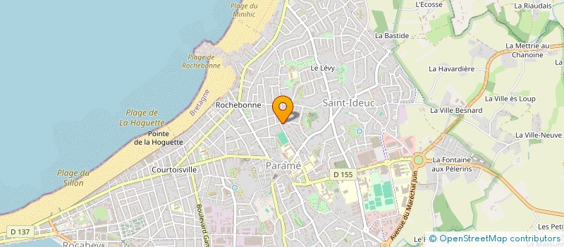 localisation de l'entreprise MADAME ISABELLE HERMES  SAINT-MALO