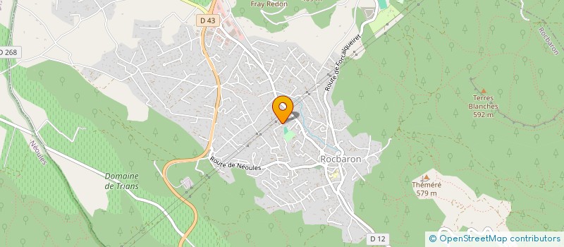 localisation de l'entreprise MADAME ISABELLE HERODE  ROCBARON