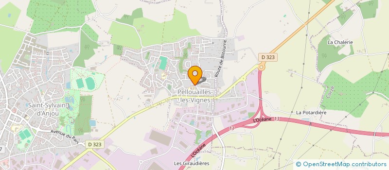 localisation de l'entreprise MADAME ISABELLE HERONT  VERRIERES-EN-ANJOU