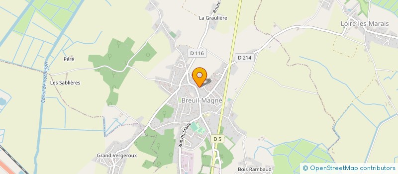 localisation de l'entreprise MADAME ISABELLE HERPIN à BREUIL-MAGNE