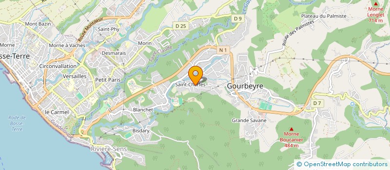 localisation de l'entreprise MADAME ISABELLE HERRET  GOURBEYRE