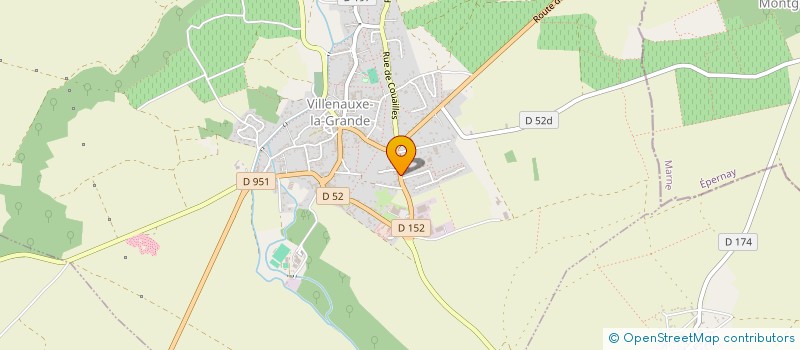 localisation de l'entreprise MADAME ISABELLE HERRIAU à VILLENAUXE-LA-GRANDE