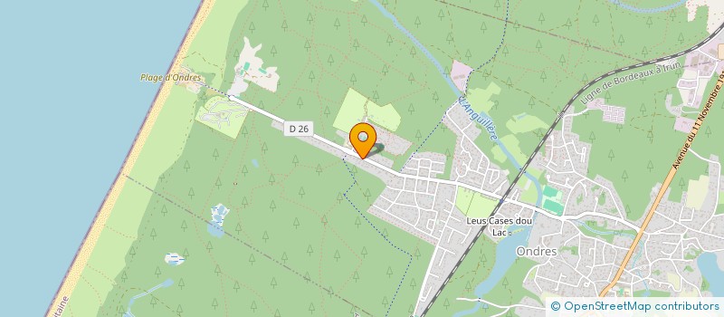 localisation de l'entreprise MADAME ISABELLE HERRIAU  ONDRES