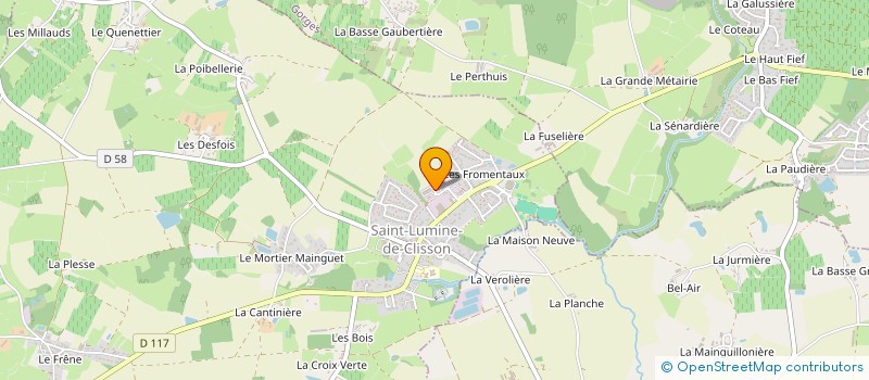 localisation de l'entreprise MADAME ISABELLE HERRY  DREFFEAC