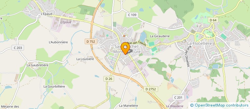 localisation de l'entreprise MADAME ISABELLE HERVE  SEVREMONT