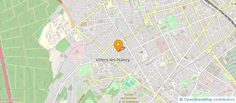 localisation de l'entreprise MADAME ISABELLE HIBLOT  VILLERS-LES-NANCY