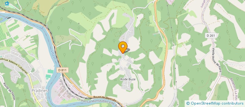 localisation de l'entreprise MADAME ISABELLE HOCHU  CAHORS