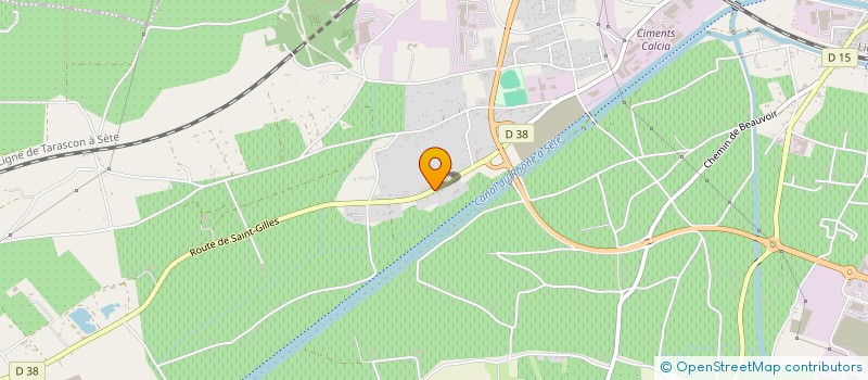 localisation de l'entreprise MADAME ISABELLE HOCQUET à BEAUCAIRE
