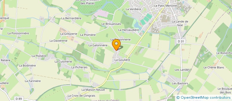localisation de l'entreprise MADAME ISABELLE HODE à LIGNE