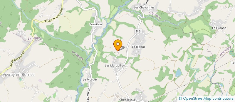 localisation de l'entreprise MADAME ISABELLE HOFFMANN à SAINT-ALBAN-AURIOLLES
