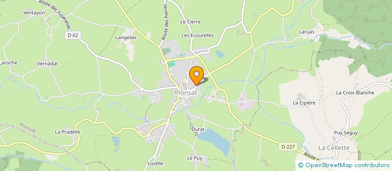 localisation de l'entreprise MADAME ISABELLE HOUDELET  SAINT ELOY LES MINES