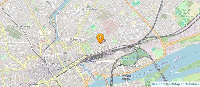 localisation de l'entreprise MADAME ISABELLE HUARD  NANTES