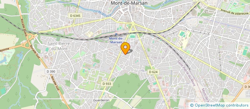 localisation de l'entreprise MADAME ISABELLE HUBERT  SAINT-PIERRE-DU-MONT