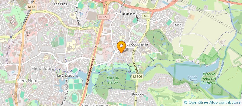 localisation de l'entreprise MADAME ISABELLE HUBIN à VILLENEUVE-D'ASCQ