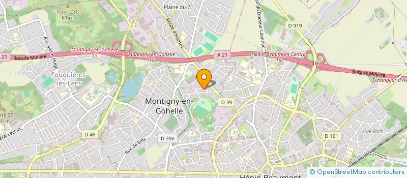 localisation de l'entreprise MADAME ISABELLE HUET à MONTIGNY-EN-GOHELLE