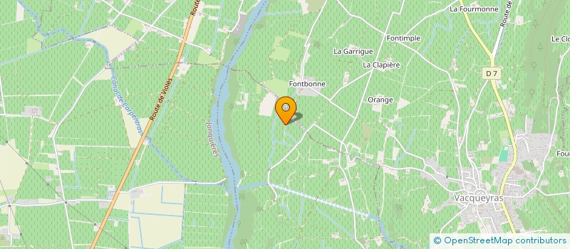 localisation de l'entreprise MADAME ISABELLE HUGUES  SARRIANS