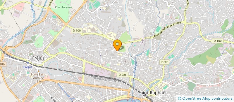 localisation de l'entreprise MADAME ISABELLE HULCIO à FREJUS