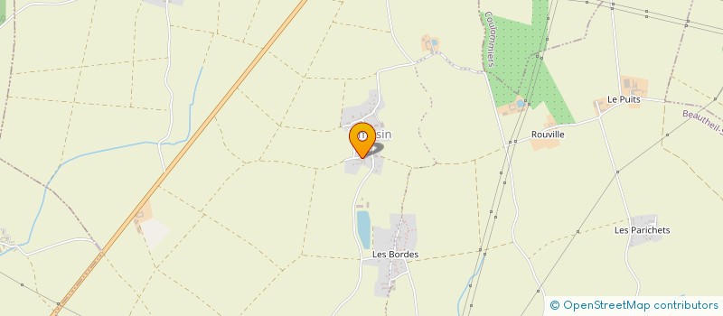 localisation de l'entreprise MADAME ISABELLE HUMBERT  BEAUTHEIL-SAINTS