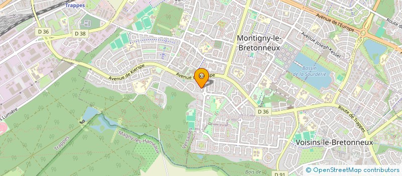 localisation de l'entreprise MADAME ISABELLE HUMM à MONTIGNY-LE-BRETONNEUX