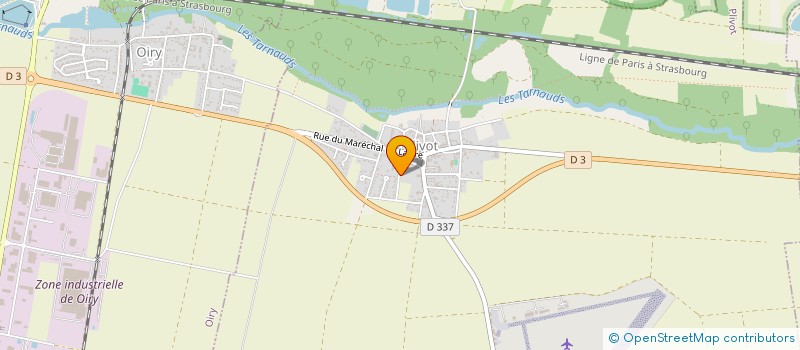 localisation de l'entreprise MADAME ISABELLE HUSSON  AY-CHAMPAGNE