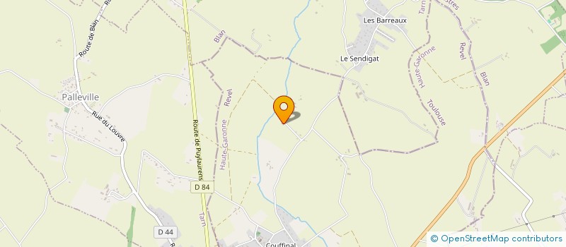 localisation de l'entreprise MADAME ISABELLE ICHE  REVEL