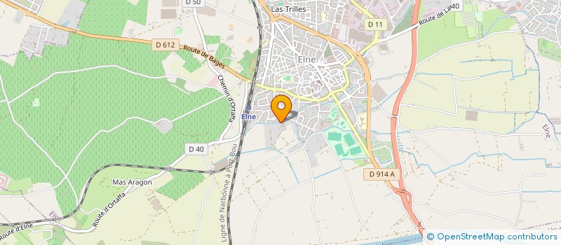 localisation de l'entreprise MADAME ISABELLE ISNARDON  ELNE