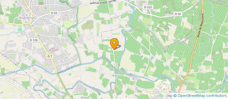 localisation de l'entreprise MADAME ISABELLE ISSARTEL à CARPENTRAS