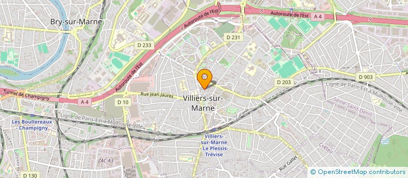 localisation de l'entreprise MADAME ISABELLE ITEMAN à VILLIERS-SUR-MARNE