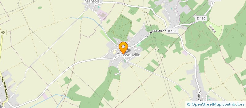 localisation de l'entreprise MADAME ISABELLE IZANIC  GOUSSONVILLE