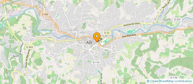 localisation de l'entreprise MADAME ISABELLE JACQUES à APT