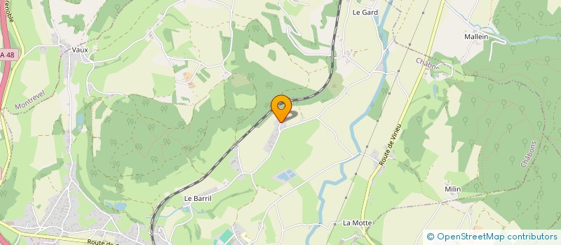 localisation de l'entreprise MADAME ISABELLE JACQUESSON à CHABONS
