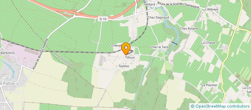 localisation de l'entreprise MADAME ISABELLE JACQUET à BOURG-CHARENTE