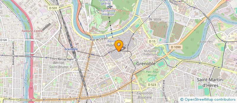 localisation de l'entreprise MADAME ISABELLE JALBERT à GRENOBLE