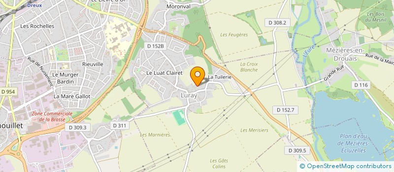 localisation de l'entreprise MADAME ISABELLE JAM à LURAY
